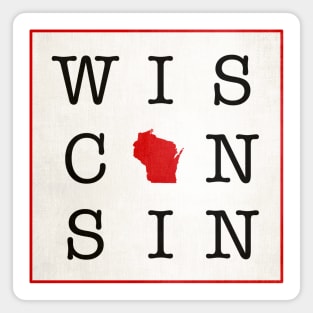 Wisconsin • Midwest • Center of the World Magnet